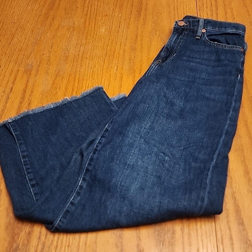 Banana Republic Dark Blue Flare Jeans - Picture 11 of 12